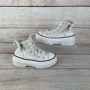 Converse Kids White High-Top Sneakers